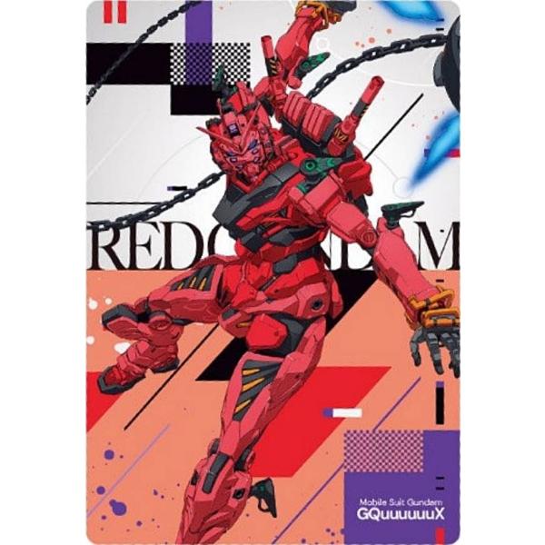 【1-15 赤いガンダム (RARE レア) 】機動戦士Gundam GQuuuuuuX カードウエ...