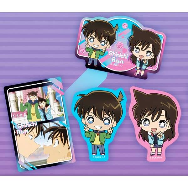 【工藤新一＆毛利蘭】名探偵コナン SDダイカットステッカーセット2 ※セット販売