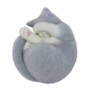 【片手隠し-グレーハチワレ-】まぶしいにゃん