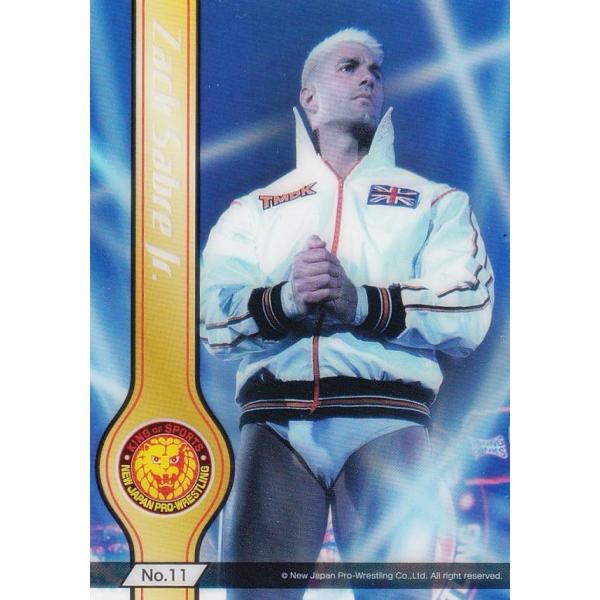 【No.11 ザック・セイバーJr.】 ブシロードトレーディングカード コレクションクリア 新日本プ...