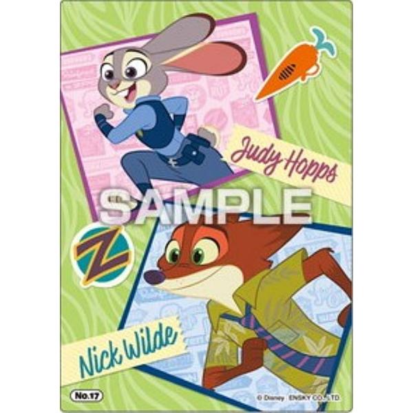 【No.17 ニック＆ジュディ】ズートピア クリアカードコレクションガム ※カードのみ