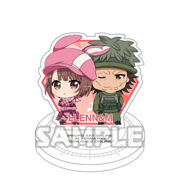 【レン&amp;エム】ソードアート・オンライン オルタナティブ ガンゲイル・オンライン ぷちアクリルスタンド