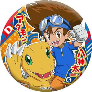 デジモンアドベンチャー tri. 缶バッジ 泉光子郎 テントモン デジモンアドベンチャー 光子郎 テントモン 缶バッジ REALWORLD