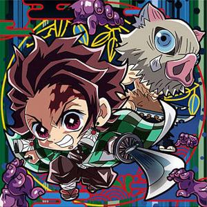 ホロ箔押し加工] W8-32 竈門炭治郎＆竈門禰豆子＆不死川玄弥 (SR