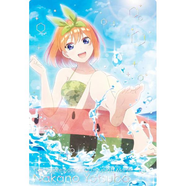 【[ホロ箔押し] No.24 中野四葉/水着 (スペシャルカード) 】 映画「五等分の花嫁」ウエハー...