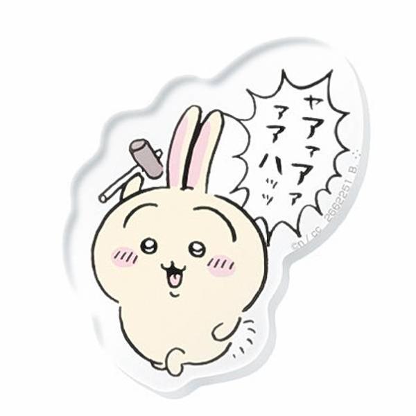 【10.うさぎ（ャアァアァァアハッッ）】 ちいかわ キャラマグネッツ