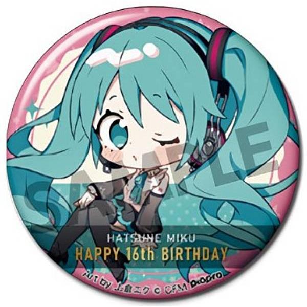 【初音ミクF】初音ミク Happy 16th Birthday -Dear Creators- 缶バ...