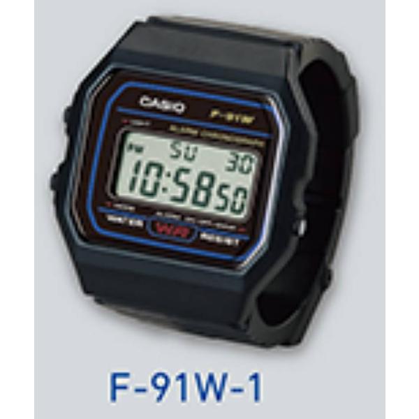 【F-91W-1】CASIO ウォッチリングコレクション 1st Edition
