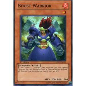 遊戯王 DP10-EN012 ブースト・ウォリアー(英語版 1st スーパーレア)【新品】