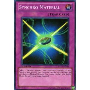 遊戯王 DP10-EN030 シンクロ・マテリアル(英語版 1st スーパーレア)【新品】