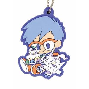 デジモン タケル&エンジェモン　パタモン ラバーマスコット　ラバーストラップ 高石タケル＆パタモン】 デジモンアドベンチャー スイーツラバー