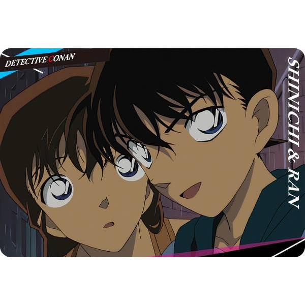 【17.工藤新一＆毛利蘭 (キャラクターカード) 】 イタジャガ 名探偵コナン vol.2