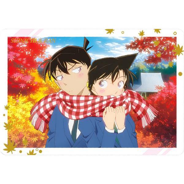 【22.工藤新一＆毛利蘭 (ビジュアルカード) 】 イタジャガ 名探偵コナン vol.2