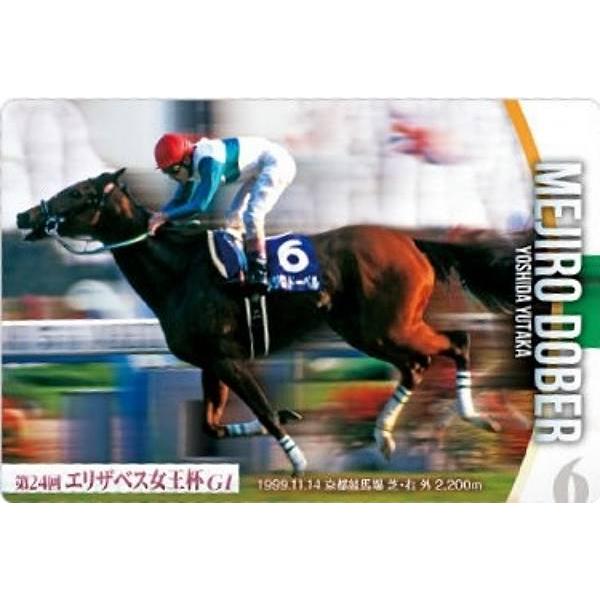 【No.4-004 メジロドーベル 第24回エリザベス女王杯(GI)】サラブレッドホースコレクション...