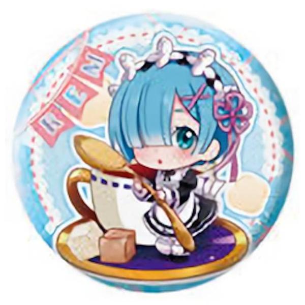 【C賞 レムC (缶バッジ) 】 Re:ゼロから始める異世界生活 レム&amp;ラム あそーと4