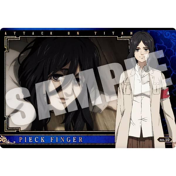 【no.10 ピーク・フィンガー (キャラクターカード) 】 進撃の巨人 The Final Sea...