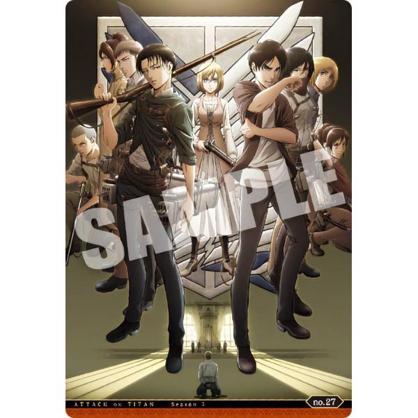【no.27 第3期キービジュアル (ビジュアルカード) 】 進撃の巨人 The Final Sea...
