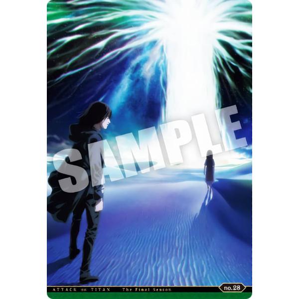 【no.28 ファイナルシーズンキービジュアル (ビジュアルカード) 】 進撃の巨人 The Fin...