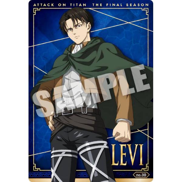 【no.30 リヴァイ (スペシャルカード) 】 進撃の巨人 The Final Season ウエ...