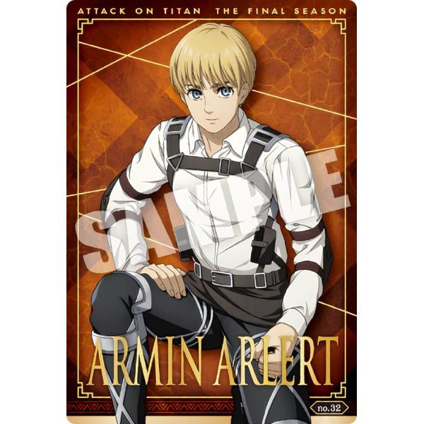 【no.32 アルミン・アルレルト (スペシャルカード) 】 進撃の巨人 The Final Sea...