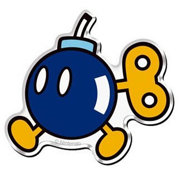 【ボムへい/メモカード：1枚】スーパーマリオ キャラマグネッツ ※メモの種類はランダムです。