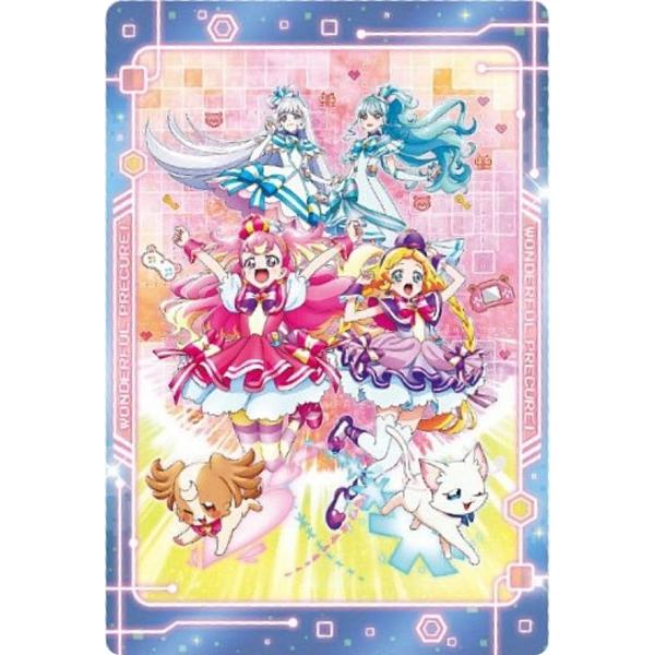 【P15 映画ポスターカード(1)】わんだふるぷりきゅあ！ざ・むーびー！キラキラカードグミ