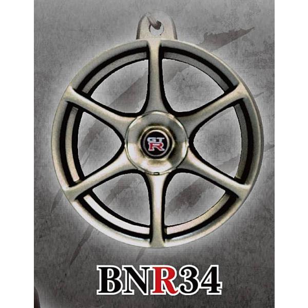 【BNR34】NISSAN GT-R ホイールキーホルダーコレクション