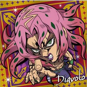 【JO5-11 ディアボロ (R レア) 】にふぉるめーしょん ジョジョの奇妙な冒険 シールウエハース 〜黄金の風 Episodio02〜