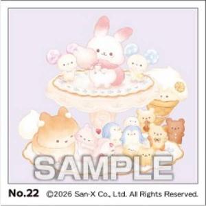 【No.22 シュガーココムー】サンエックスユニバース シールコレクション ガムつき ※シールのみ