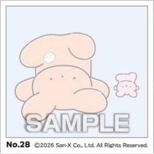 【No.28 くまうさ】サンエックスユニバース シールコレクション ガムつき ※シールのみ