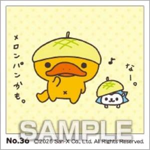 【No.36 かものはしかも。】サンエックスユニバース シールコレクション ガムつき ※シールのみ