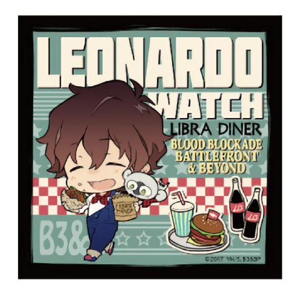 【レオナルド・ウォッチ】血界戦線&amp;BEYOND トレーディングコースター アメリカンダイナーVer.