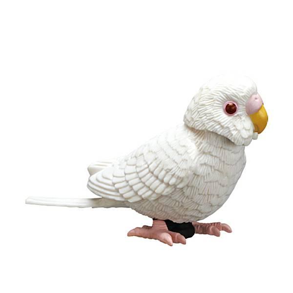 【アルビノ】インコ 可動&amp;マグネット