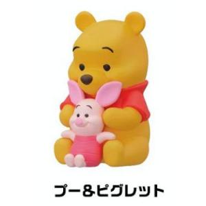 【プー＆ピグレット】 くまのプーさん ソフビパペットマスコット