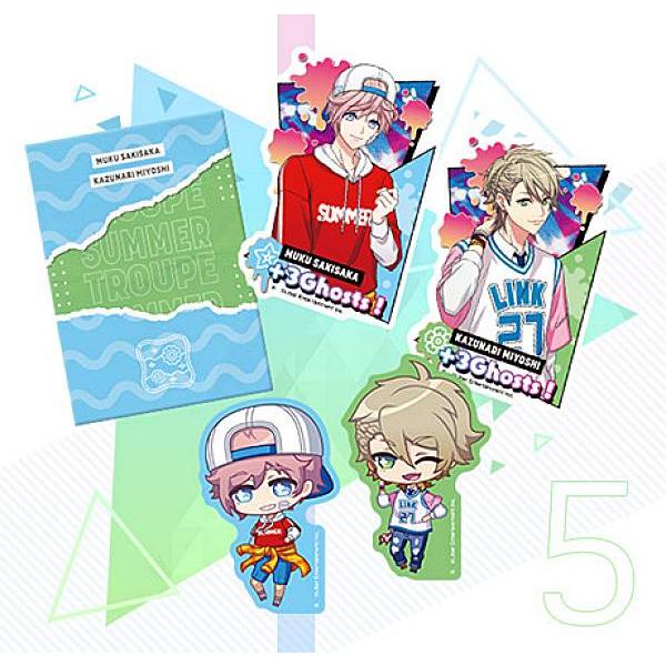 【5.向坂椋&amp;三好一成】 A3! ダイカットステッカーセット〜第七回公演！〜