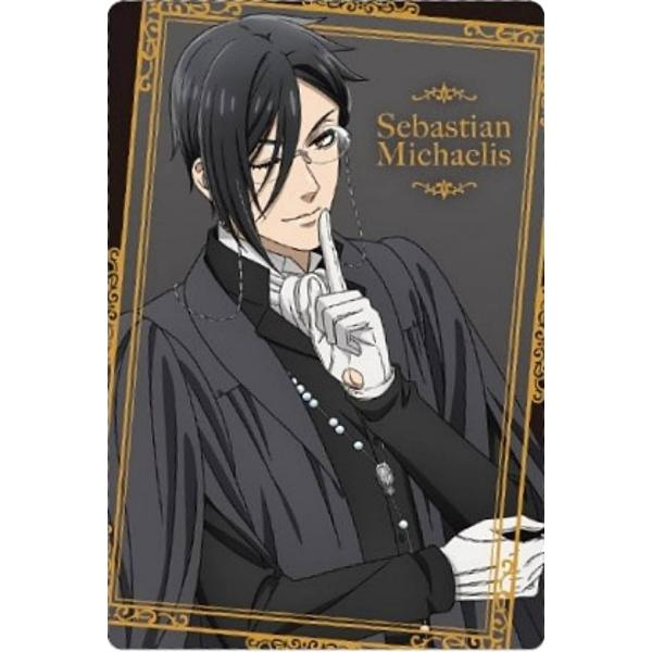 【[金色箔押し仕様] No.24 セバスチャン・ミカエリス (レアカード) 】黒執事 -寄宿学校編-...