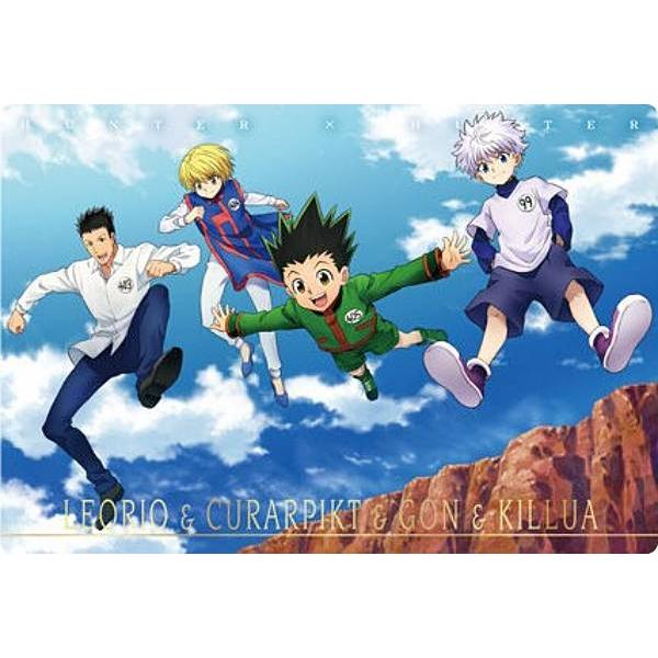 【20 レオリオ＆クラピカ＆ゴン＆キルア (R レア) 】イタジャガ HUNTER×HUNTER 4