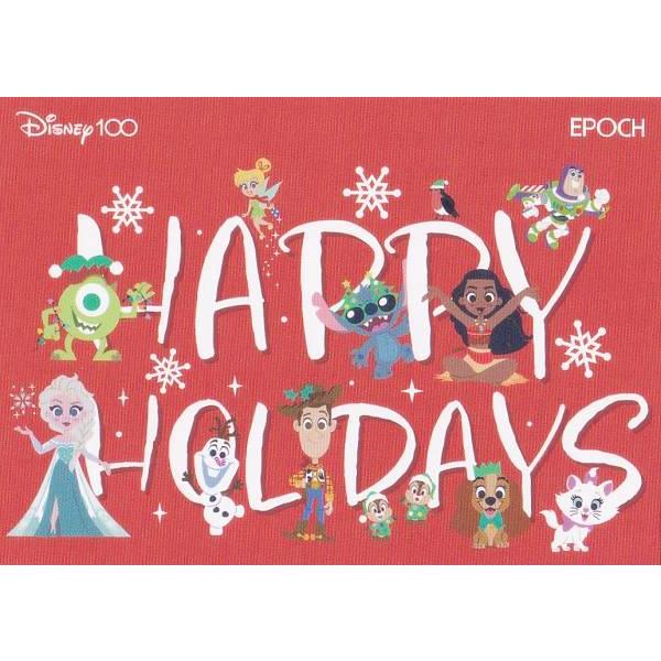 【44 CHRISTMAS (レギュラーカード/クリスマス) 】 Disney創立100周年 EPO...