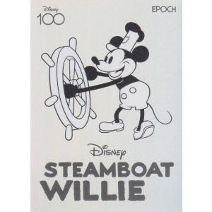 Disney100 エポック　蒸気船ウィリー　メモラビリア・スタンプカード 蒸気船ウィリー (R レア)】 ディズニー100 ワンダーカードコレクション