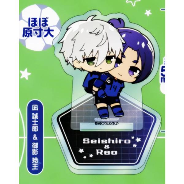 【凪 誠士郎＆御影 玲王】 ブルーロック ぷちアクリルスタンド デュオコレ