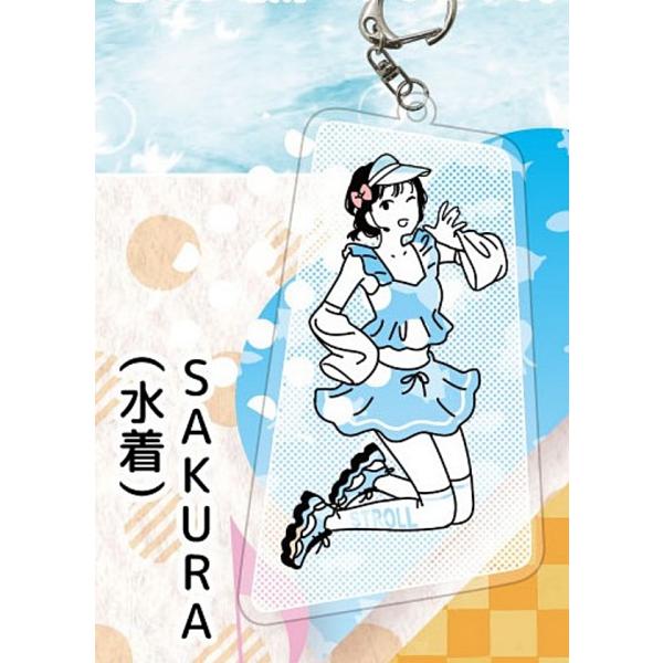 【SAKURA(水着)】お散歩は季節をまとって。 アクリルキーホルダー8
