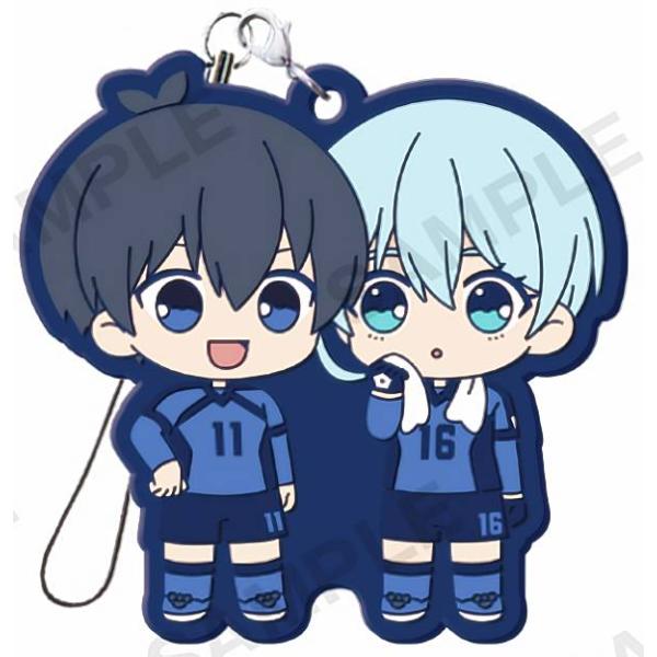 【潔世一＆氷織羊】ブルーロック カプセルラバーストラップ デュオコレ