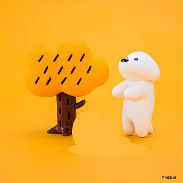 【I found it!(YELLOW)】matsui DOGS フィギュアコレクション Vol.1