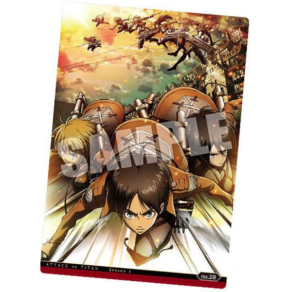 【no.28 第1期キービジュアル (ビジュアルカード) 】 進撃の巨人 The Final Sea...