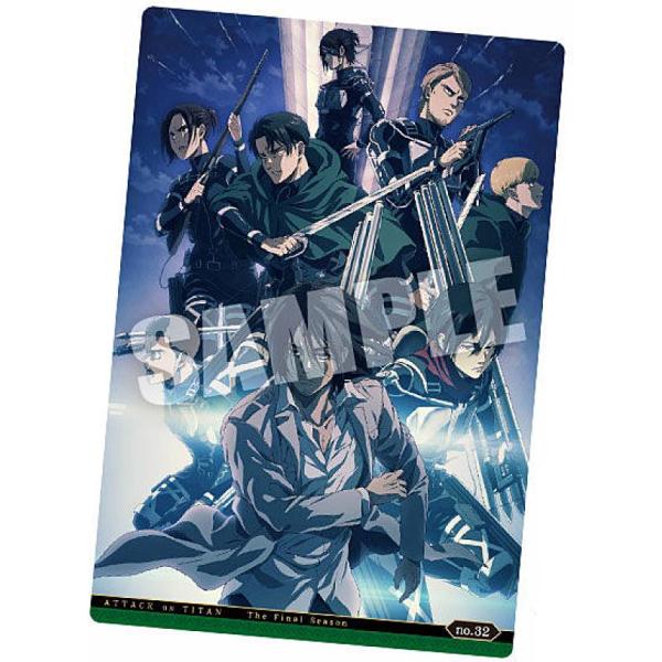 【no.32 ファイナルシーズンキービジュアル (ビジュアルカード) 】 進撃の巨人 The Fin...
