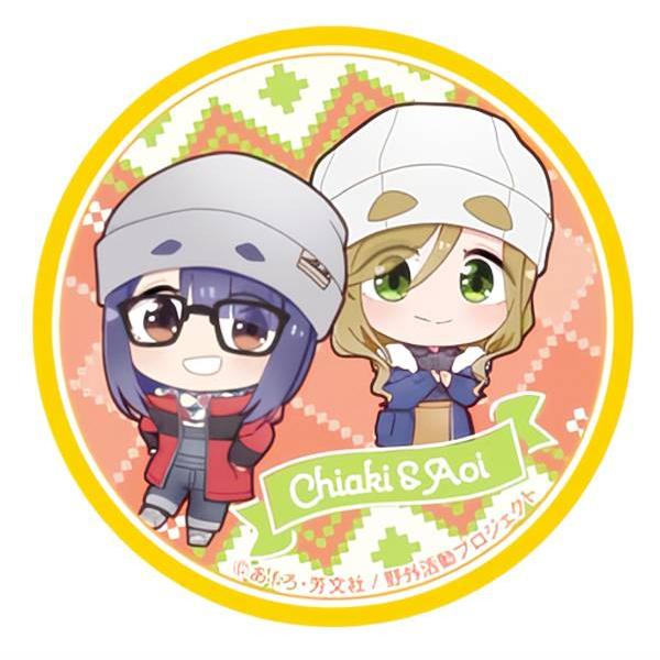 【大垣千明＆犬山あおい(SDキャラ)】 ゆるキャン△ SEASON3 3Dマグネット