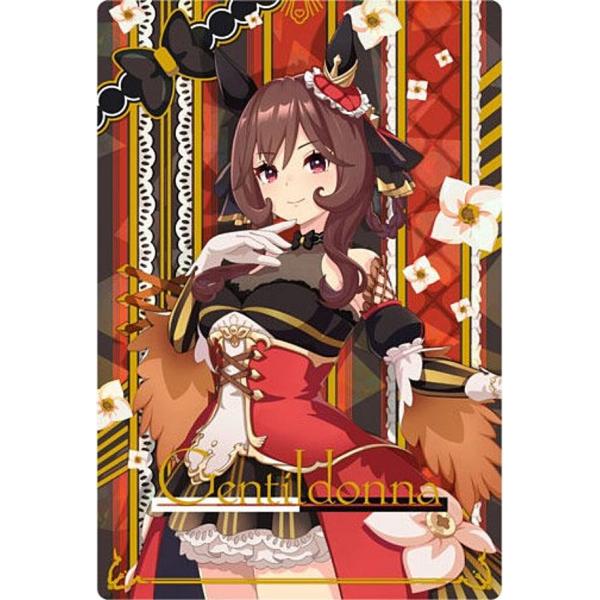 【[箔押し仕様] W8-04 ジェンティルドンナ (キャラカード＜勝負服＞)】ウマ娘 プリティーダー...