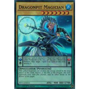 遊戯王 PEVO-EN014 竜穴の魔術師(英語版 1st Edition スーパレア)【新品】