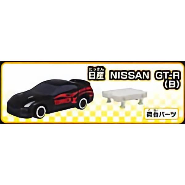 【日産 NISSAN GT-R (B)】 カプセルトミカDX16 レーシングコンボイトレーラー!