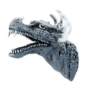 E賞 バトラ (モンスターヘッドマグネット) 】 一番くじ ゴジラ 70th